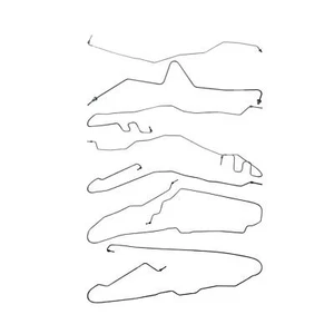 Dorman Stainless Steel Brake Line Kit for 03-07 Ext Cab Silverado Sierra 2500HD - Picture 1 of 9