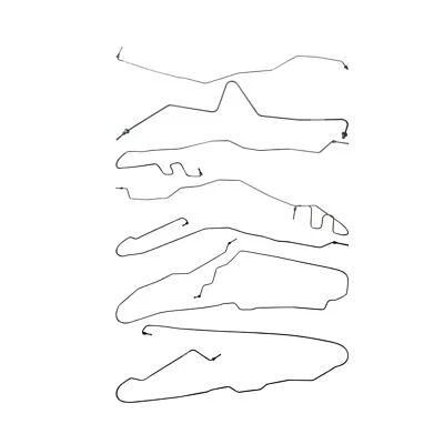 Dorman Stainless Steel Brake Line Kit for 03-07 Ext Cab Silverado Sierra 2500HD - Image 1 of 4