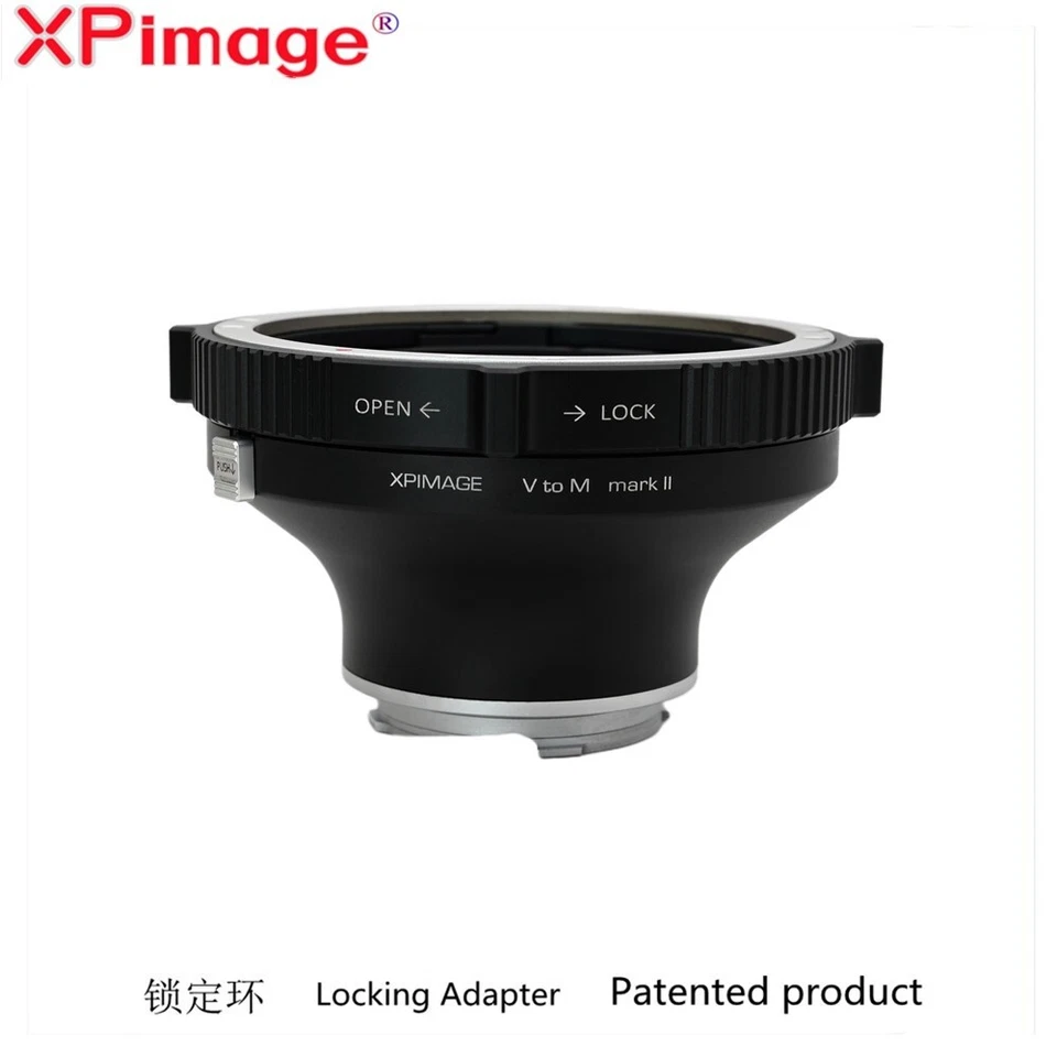 XPimage Locking Adapter for Hasselblad V Lens to Leica M M M11 M10 M9P M240 Cam - Image 1 of 4