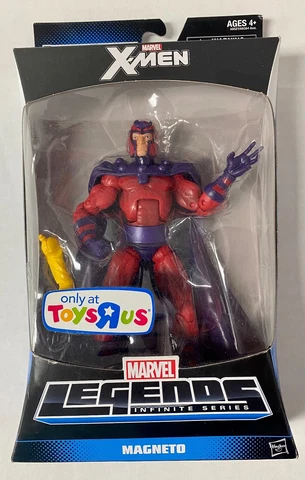 Marvel Legends Series Magneto/Toys R Us Exc/BAF Jubilee Left Arm/2014 Hasbro Cover