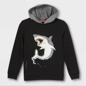 Cat & Jack Halloween Shark sweatshirt NEW Size S - Picture 1 of 5