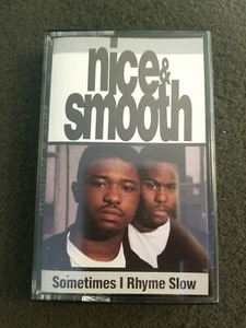 Nice & Smooth Sometimes I Rhyme Slow Cassette Tape 1992 - Picture 1 of 4