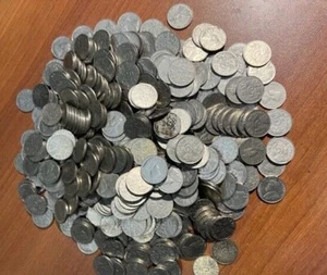 Canada 5 Cent Nickel Lot 50 Pieces George V 1922 - 1936 Circulated - Picture 1 of 2