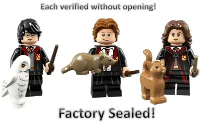 Lego Minifigures Harry Potter Fantastic Beasts - Hermione, Ron, & Harry Potter - Image 1 of 3