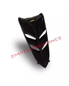 NEW YAMAHA RAPTOR YFM 350 BLACK PLASTIC STOCK HOOD PLASTICS - Foto 1 di 1