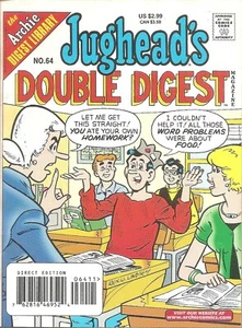 ARCHIE COMICS ~JUGHEAD'S DOUBLE DIGEST MAGAZIN #64 ~ KOMPLETTER COMIC / JANUAR 2000 - Bild 1 von 1