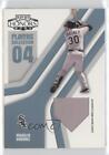 2004 Playoff Honors Platinum Home Plate Jerseys /25 Magglio Ordonez #PC-54