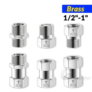 Messing Rückschlagventile Einweg Rückschlagventile Größen 1/2" 3/4" 1" BSP Außen Innen - Bild 1 von 16