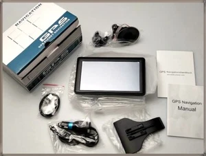 Navegación GPS para coche, camión turismo pantalla táctil 7 pulgadas 8G 256M guía de voz - Imagen 1 de 10