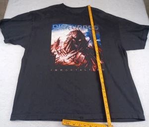 Vintage Disturbed 2016 Tour Tee Chevelle Nothing More Immortalized T XL 23x30 - Bild 1 von 9