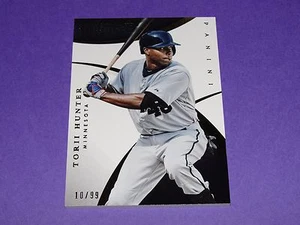 2015 Immaculate TORII HUNTER #53 Premium Base SP/99 Minnesota TWINS All Star - Picture 1 of 2