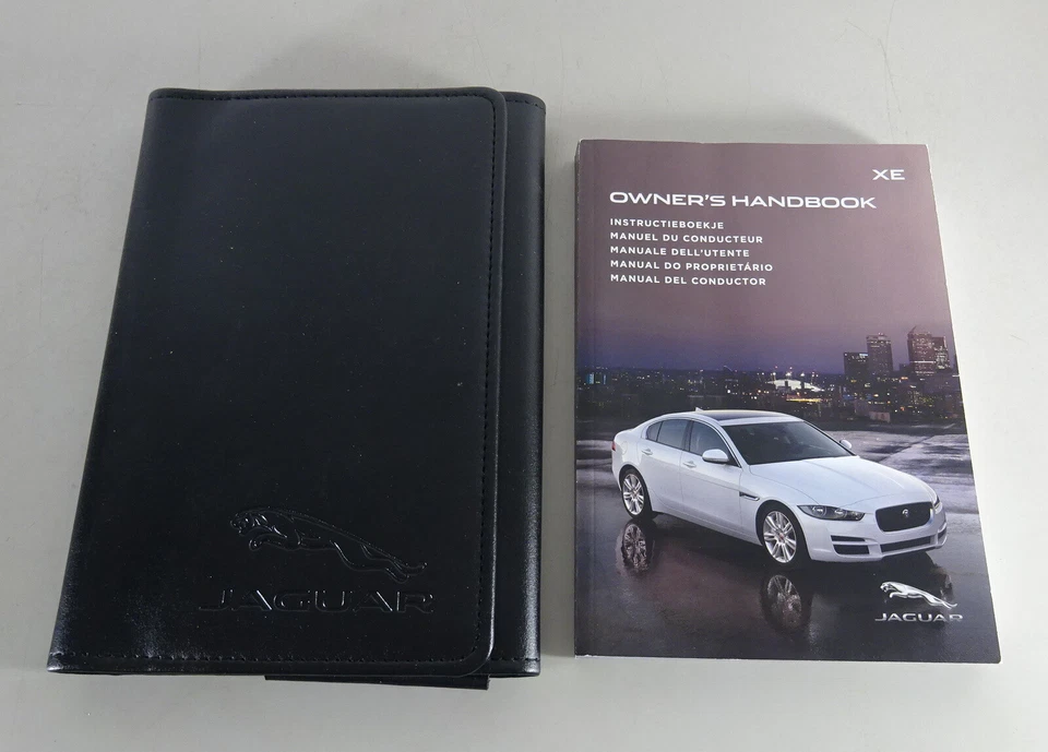 Manuale Dell'Owner + Portafoglio Jaguar XE Anno 2016 - Immagine 1 di 1