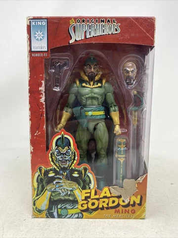 NECA Flash Gordon MING The Merciless King Features #3 Cover