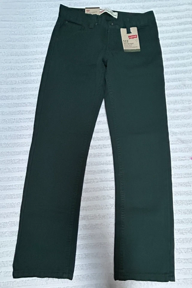 Levis 513 Jeans Kids 10 Regular 25x25 Ponderosa Pine Denim Slim Fit Straight