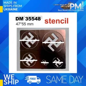 Dan Models 35548 - Stencil 1/35. Germania 1939-1945 (47*55 mm) - Foto 1 di 12