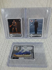 VICTOR WEMBANYAMA 2023-24 Panini NBA Sticker Collection#53, 79, 467 ROOKIE LOT 3 - Picture 1 of 5