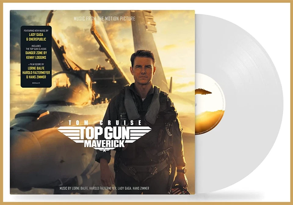 Soundtrack "top gun - maverick" white-coloured Vinyl LP NEU 2022 OST Tom Cruise - Bild 1 von 1