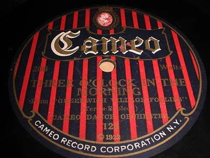 Cameo Dance Orchestra: Three O'Clock In The Morning 78 - Cameo 208 - Picture 1 of 1