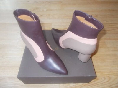 $590 Chie Mihara Lupe Goya Pointy Toe Booties Ankle Boots 39 US 8.5 9 NIB - Image 1 of 4