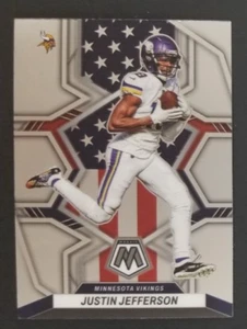 Justin Jefferson 2022 Panini Mosaic National Pride Football Card #264 (NM) - Picture 1 of 2