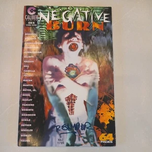 NEGATIVE BURN #46 COMIC Comics 1995 SIGNED AUTOGRAPHED Ray Snyder - Picture 1 of 5