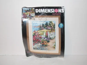 NEW Sealed Vintage 1999 Dimensions Needlepoint 2473 Summer Sublime 12” x 16” - Picture 1 of 14
