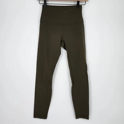 Lululemon Womens Align Leggings Size 4 Dark Forest Green Workout Yoga Athleisure - Image 1 of 4