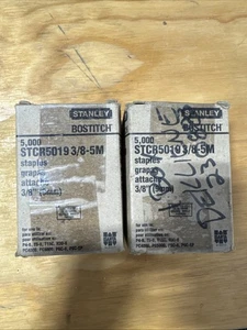 Stanley Bostitch 5.000 SHCR5019 VERZINKTE KLAMMERN 3/8" 9 MM KRONENKLAMMERN - Bild 1 von 10