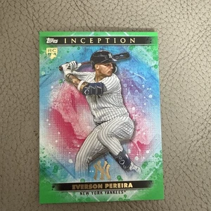 2024 Topps Inception - Everson Pereira #12 Green (RC) - Bild 1 von 2