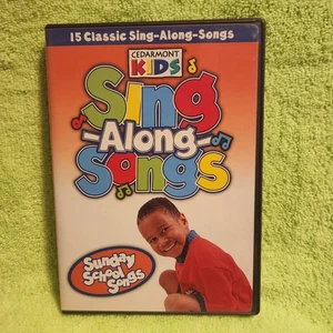 Cedarmont Kids Sing-Along Songs: Sunday School Songs (DVD, 2001) Christian Show - Foto 1 di 3