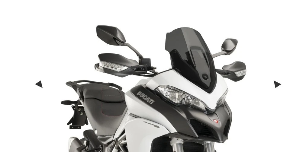 Pantalla Puig Sport 2021-2025 Ducati Multistrada 950 - Dark Smoke, P/N: 7622F Foto 1 de 1