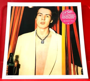 Sid Vicious Sid Sings/Gene Vincent Album Cover Art PICTURE / PRINT 11.5" x 11.5" - Picture 1 of 4