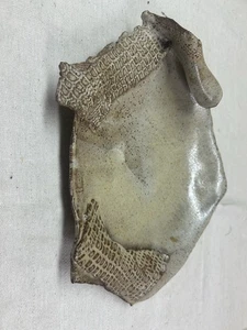 Art Pottery Slab Dish Signed By Artist - Picture 1 of 10