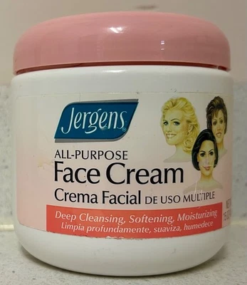 Crema facial Jergens multiusos 15 oz fórmula original crema crema crema loción Foto 1 de 2