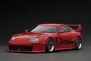 Toyota Supra (A80) TRD 3000GT 2002 Maßstab 1:18 rot von Ignition Model JDM IG3602 - Bild 1 von 5