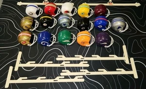 Casco Gumball NFL 1967 con exhibición de poste de portería - Imagen 1 de 11