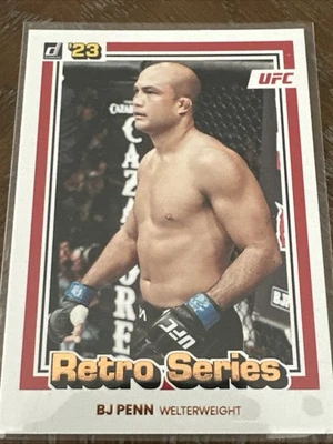 2023 Donruss UFC - Retro Series B.J. Penn #4 - Image 1 of 4