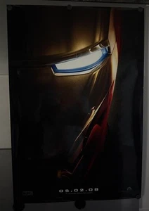 Póster de película original Iron Man Advance de doble cara 27x40 pulgadas ¡¡RARO!!! - Imagen 1 de 7