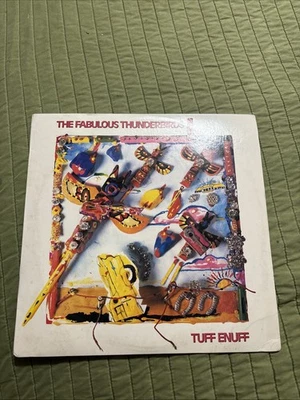 THE FABULOUS THUNDERBIRDS  LP  Tuff Enough  1986 CBS vinyl NM Jimmie Vaughan  - Image 1 of 4