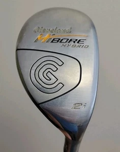 Cleveland HiBore Hybrid 2 iron 19 degree stiff flex RH with head cover - Picture 1 of 8