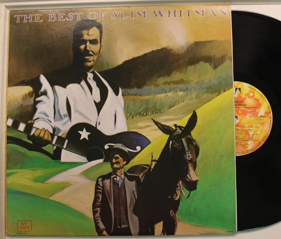 Slim Whitman Lp The Best Of On Ua - Vg To Nm - Image 1 of 1