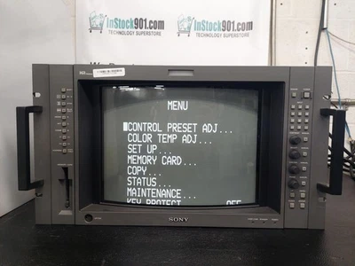 Sony BVM-14F5U HR Trinitron CRT Color Video Monitor Vintage Retro Gaming - Image 1 of 4