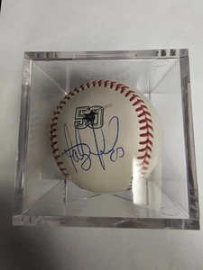 Fernando Tatis Jr Signed Auto MLB 50TH Anniversary Baseball Padres JSA w/ case - Picture 1 of 2