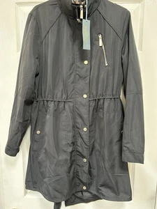 Ruth Langsford Lightweight Parka 10 - Schwarz (true black dunkler als Fotos NEU - Bild 1 von 3