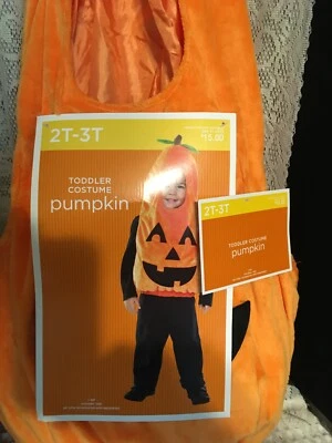INFANTE - DISFRAZ CALABAZA HALLOWEEN JUVENIL TALLA 2 T- 3T-NUEVO - ¡GRAN PRECIO!! Foto 1 de 3