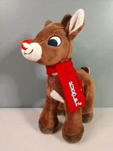 Peluche musical Dan Dee Rudolph el reno nariz roja cantando iluminado - Imagen 1 de 4
