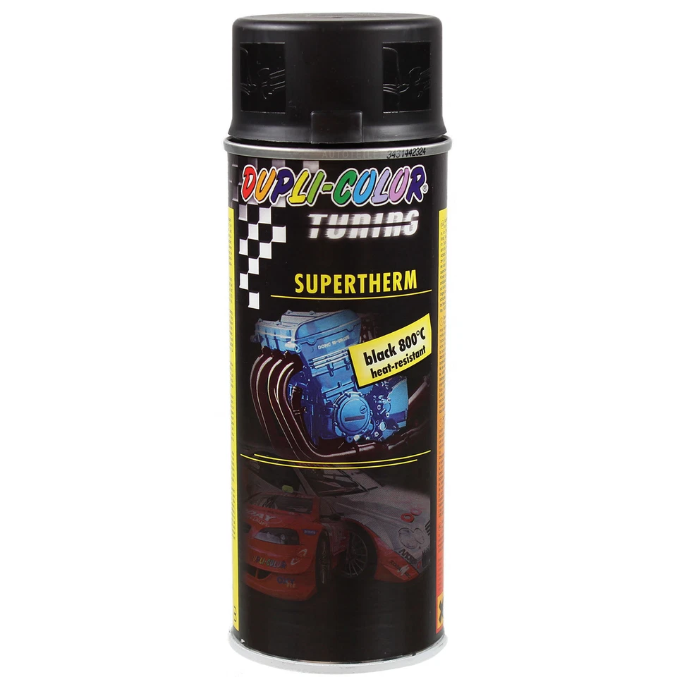 DUPLI COLOR SUPERTHERM spray alta temperatura marnitte scarichi 400 mL - Immagine 1 di 1