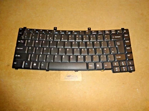 Acer Travelmate 4150, 4200, 2200 Laptop Black UK Keyboard. Model: NSK-AEA0U - Afbeelding 1 van 2