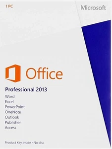 Microsoft Office Professional Plus 2013 Project & Visio Professional - 3 Keys - Picture 1 of 4