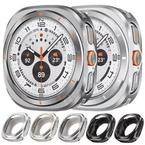 For Samsung Galaxy Watch Ultra 47mm Metal Alloy Case Protector Cover Smartwatch - Picture 1 of 32
